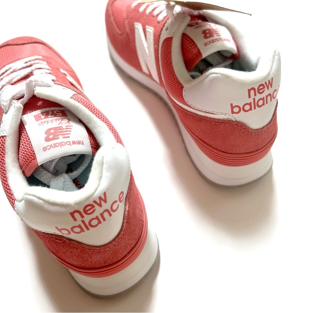 NEW Pink New Balance 574 - Picture 2 of 8